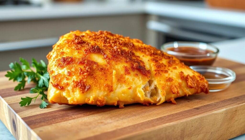 air fry frozen chicken breast
