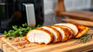 air fryer frozen chicken breast