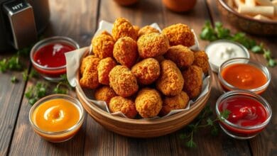 air fryer frozen chicken nuggets