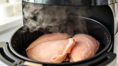 frozen chicken breast in air fryer