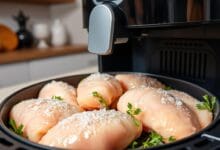 frozen chicken in air fryer