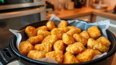 frozen chicken nuggets in air fryer