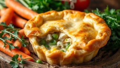 healthy chicken pot pie
