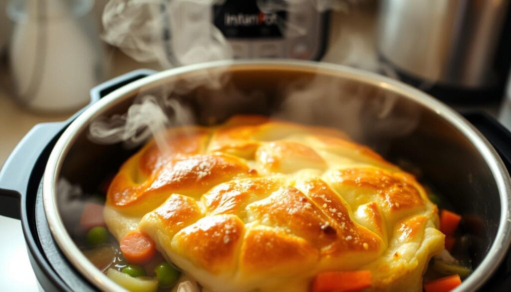 instant pot chicken pot pie