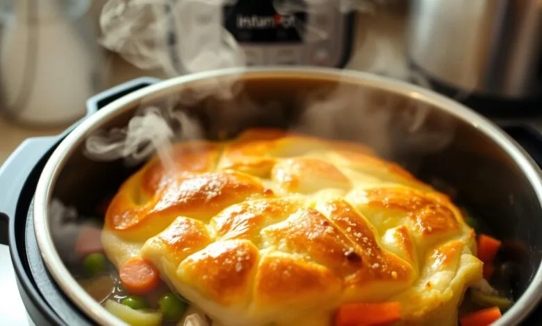instant pot chicken pot pie